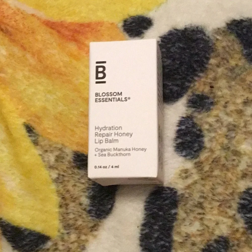 New Blossom Essentials hydration repair honey lip balm